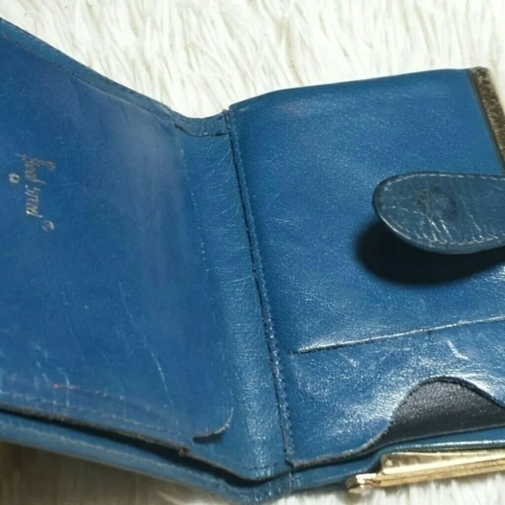 Vintage Bond Street Leather Wallet/Coin Pu…